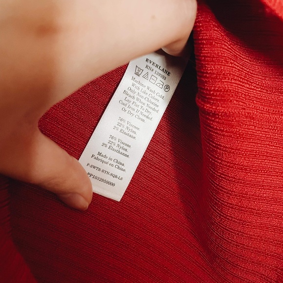 Everlane XS Square Neck Top - Picture 2 of 5